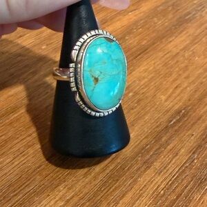 Kingman Turquoise Ring